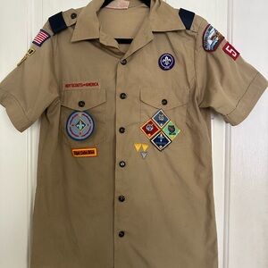 Boy Scouts Vintage Tan Shirt
